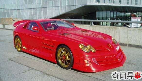 SLR McLaren Red Gold Dream 